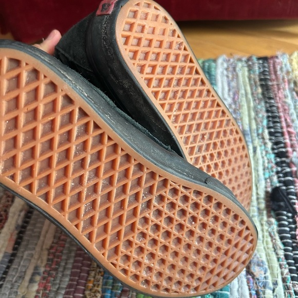 Vans Black Suede High-Top Sneakers men’s 7 women’s 8.5 - Picture 4 of 16